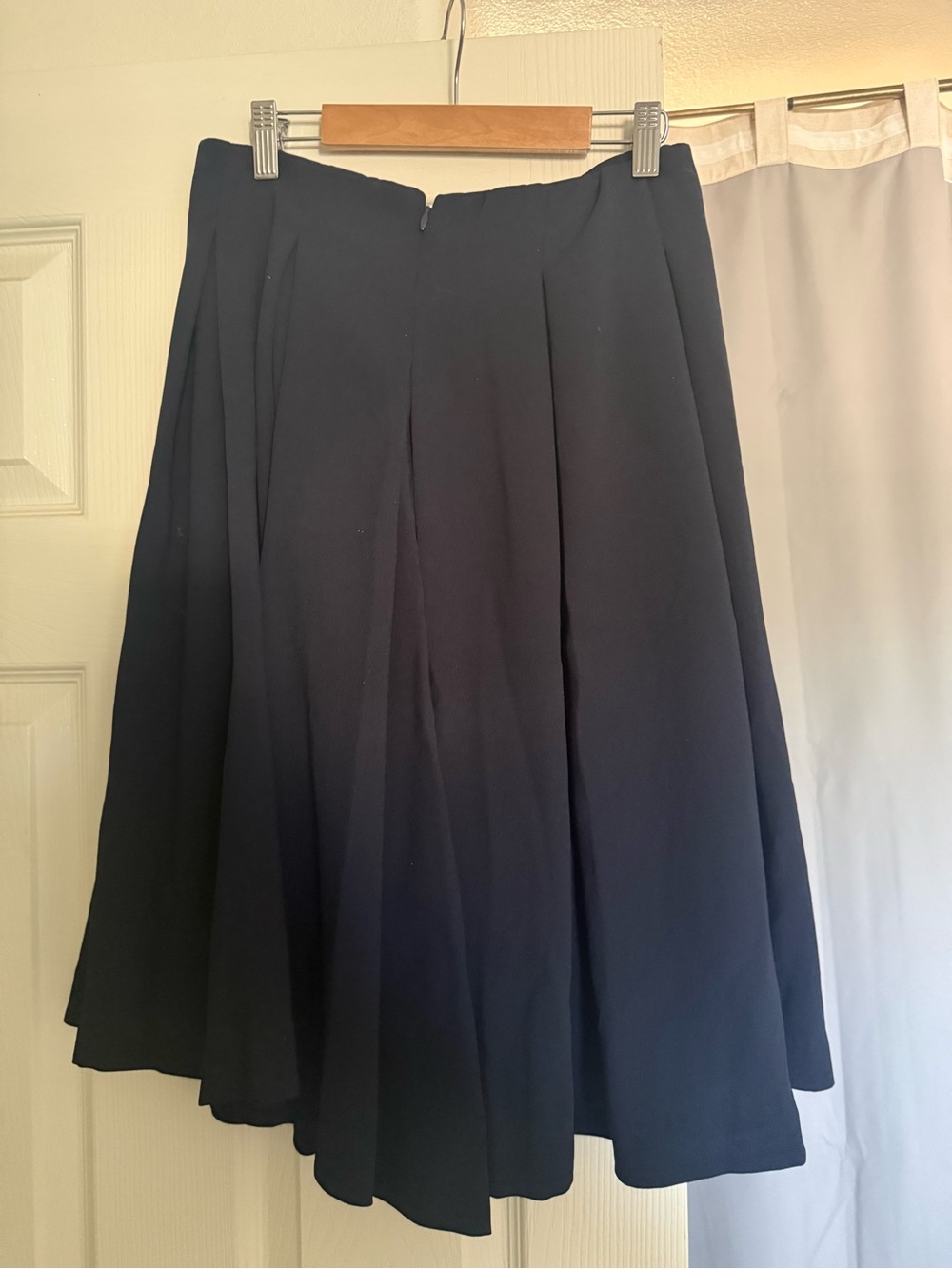 Uniqlo Navy A-Line Full Skirt